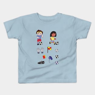 Football Futbol Soccer Kids T-Shirt